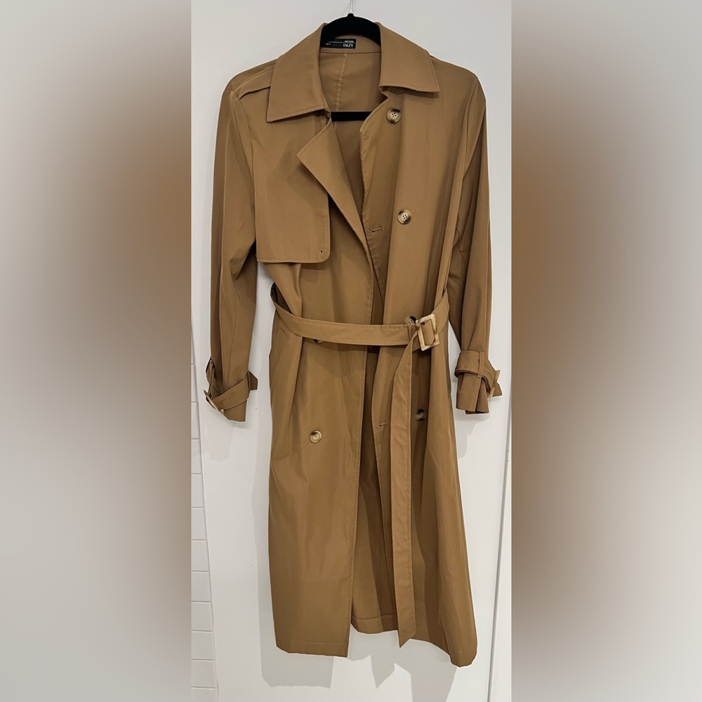 Classic Tan Trench Coat